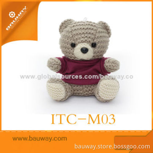 2014 hot selling universal external portable power bank, bear doll power bankNew